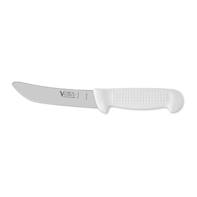 Victory Knives 280213115 - 2mm x 13cm Stainless Waters Hog Skinner Knife (White Plastic Handle)