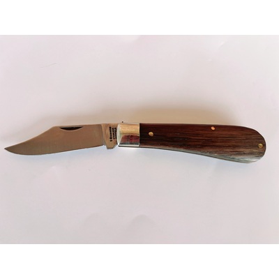 Joseph Rodgers 90DOSat - 55mm Clip Point Knife (Dark Oak Scales & Satin Finish)