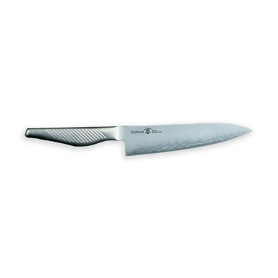 Shikisai KyoGyuto180mm - 180mm Stainless Steel Kyo Gyuto Chef Knife (Stainless Steel Handle)