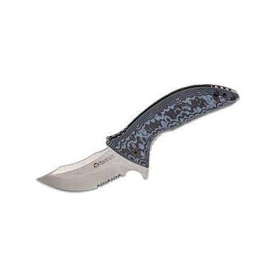 Maserin M640G10G - 90mm Stainless Steel Ghost Folding Knife (Steel Grey Handle)