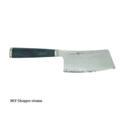 Shikisai Miyako MIYChopper160 - 160mm Stainless Steel Chopper Knife (Laminated Wood Handle)